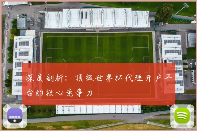 深度剖析：顶级世界杯代理开户平台的核心竞争力